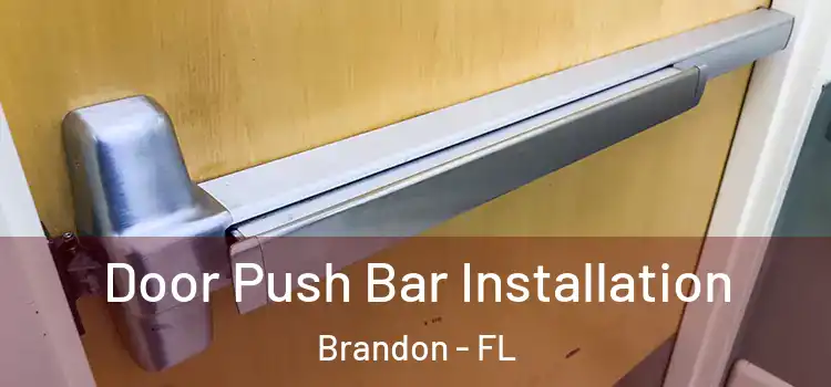 Door Push Bar Installation Brandon - FL